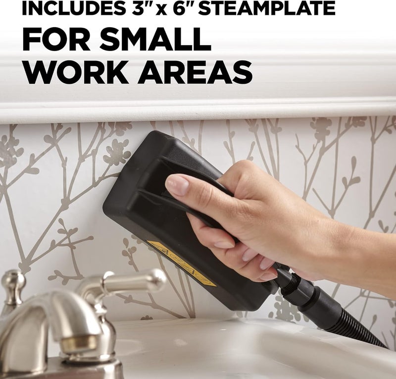 Wagner Spraytech 2439019 725 Wallpaper Steamer, Steam Cleaner for Easy Wallpaper Removal, 2 Steam Plates Included - Image 5